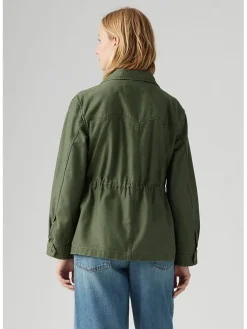 Kurtka przejściowa w kolorze khaki