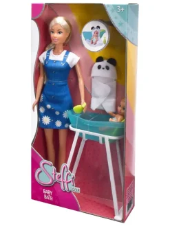 Lalka "Baby Bath" z dzieckiem i akcesoriami - 3+
