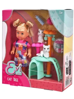 Lalka "Cat tree" z akcesoriami - 3+