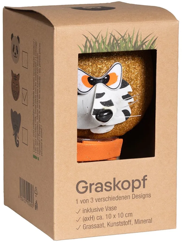 Lalka do hodowli trawy - wys. 10 x Ø 10 cm (produkt niespodzianka)
