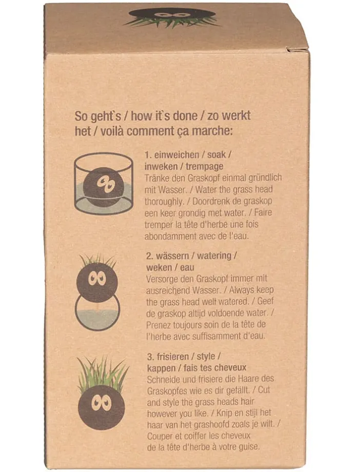 Lalka do hodowli trawy - wys. 10 x Ø 10 cm (produkt niespodzianka)