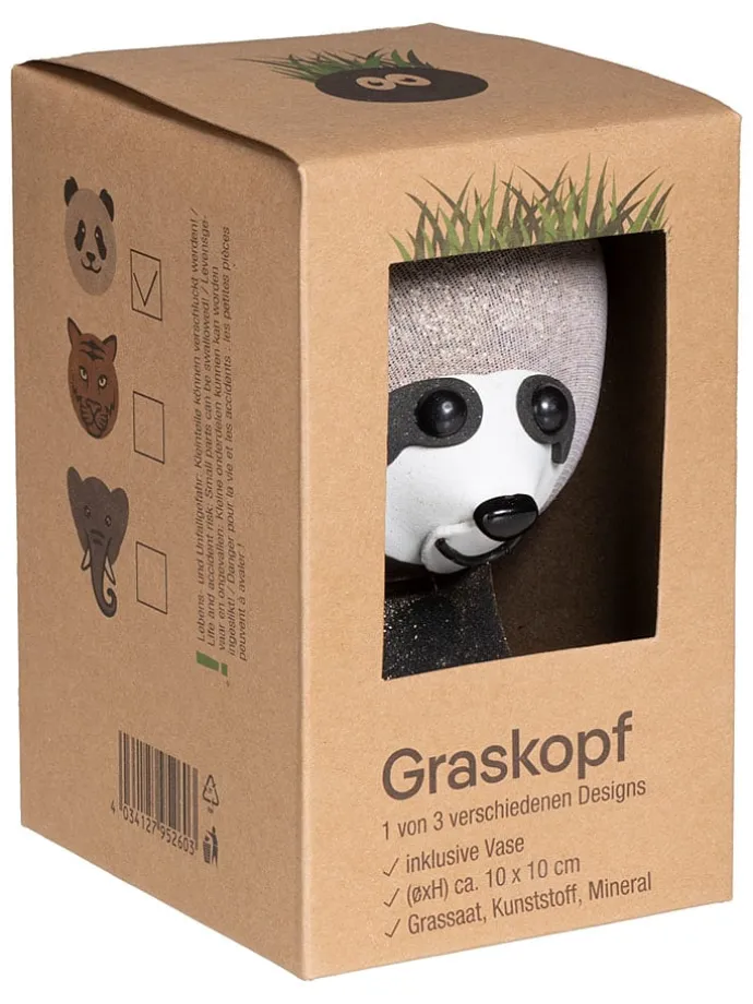 Lalka do hodowli trawy - wys. 10 x Ø 10 cm (produkt niespodzianka)