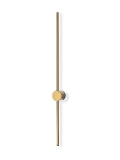Lampa ścienna LED w kolorze złotym - dł. 91 cm