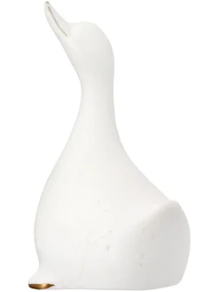 Lampa dekoracyjna LED "Salto" w kolorze białym - 7 x 13,5 x 8 cm