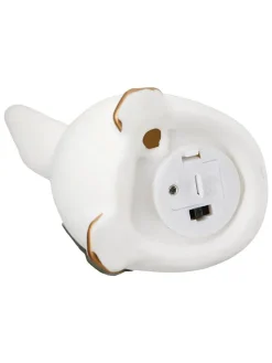 Lampa dekoracyjna LED "Salto" w kolorze białym - 7 x 13,5 x 8 cm