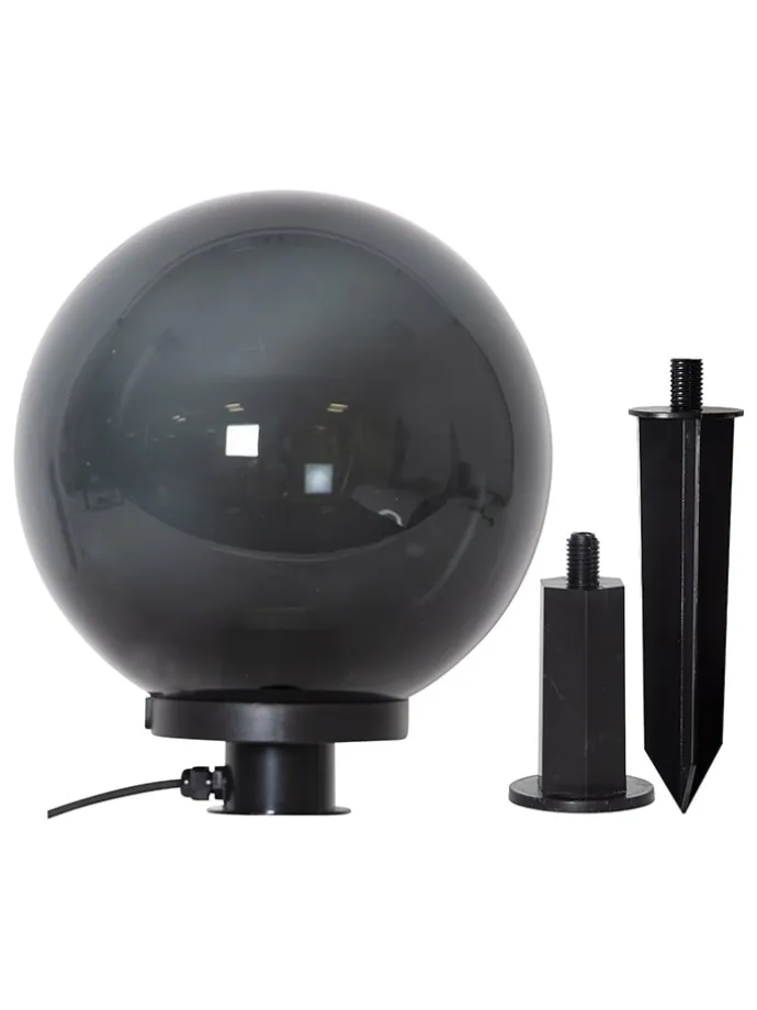 Lampa ogrodowa "Orby" w kolorze czarnym - Ø 30 cm