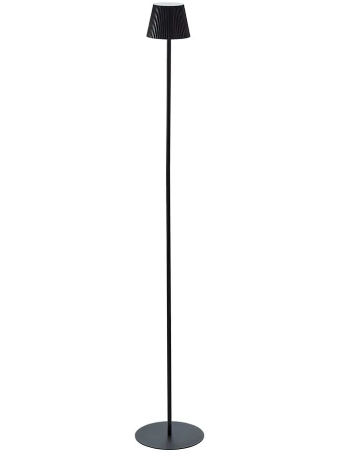Lampa stojąca LED "Macobo" w kolorze czarnym - KEE F (A do G)