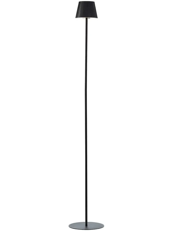 Lampa stojąca LED "Macobo" w kolorze czarnym - KEE F (A do G)