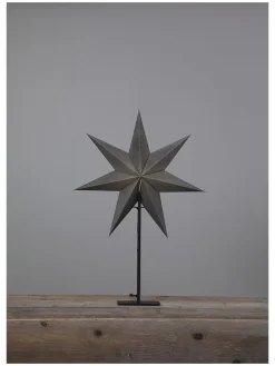 Lampa stojąca "Ozen" w kolorze czarnym - 55 x 75 cm