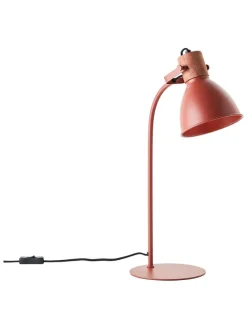 Lampa stołowa "Erena" w kolorze czerwonym - wys. 52 cm