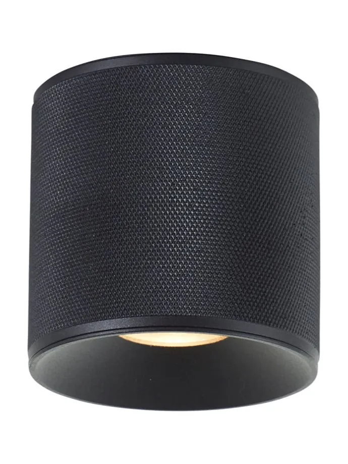 Lampa sufitowa LED "Marty" w kolorze czarnym - KEE G (A do G)