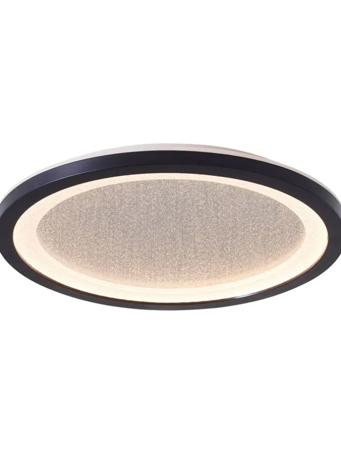 Lampa sufitowa LED "Mosako" w kolorze czarnym - KEE C (A do G)