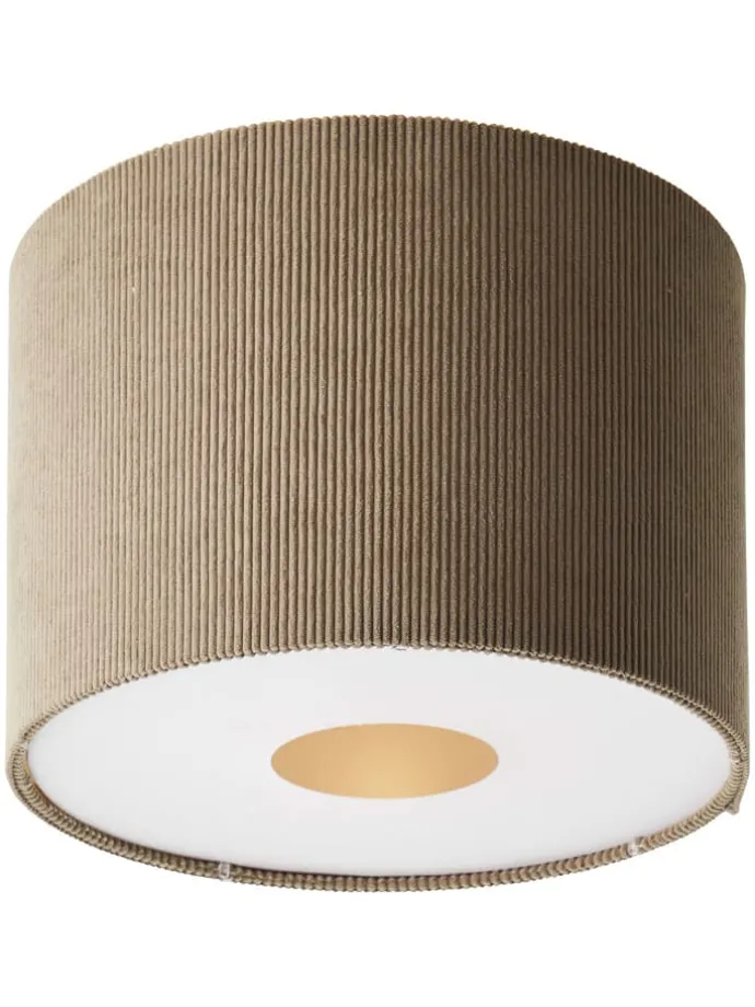 Lampa sufitowa "Tony" w kolorze szarym - wys. 24 x Ø 35 cm