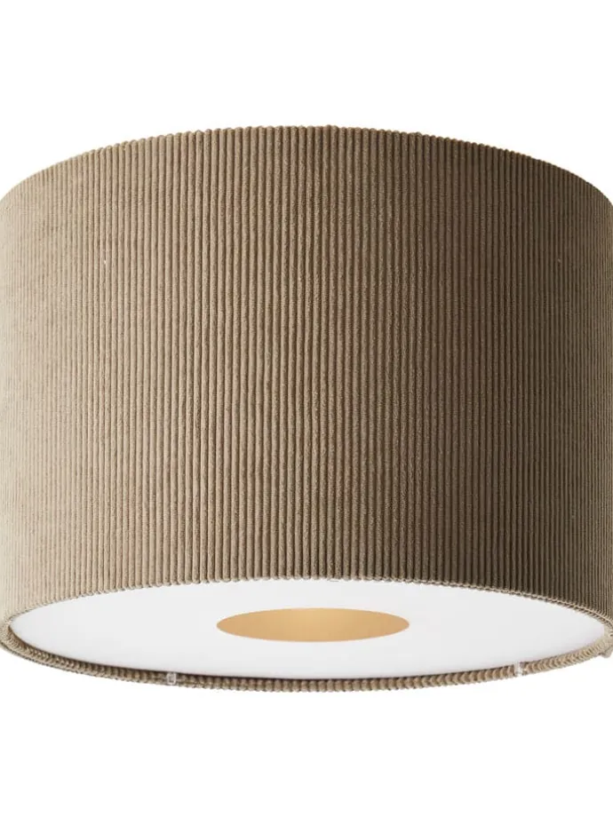 Lampa sufitowa "Tony" w kolorze szarym - wys. 24 x Ø 35 cm