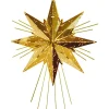 Lampa wisząca "Mini Luxe" w kolorze złotym - 25 x 36 x 6 cm