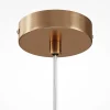 Lampa wisząca "Ring" w kolorze złotym - wys. 344,1 x Ø 20 cm