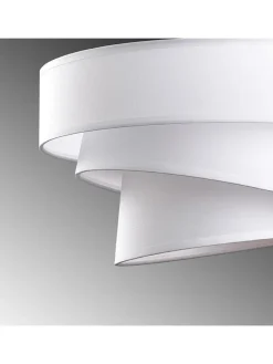 Lampa wisząca w kolorze białym - Ø 40 cm