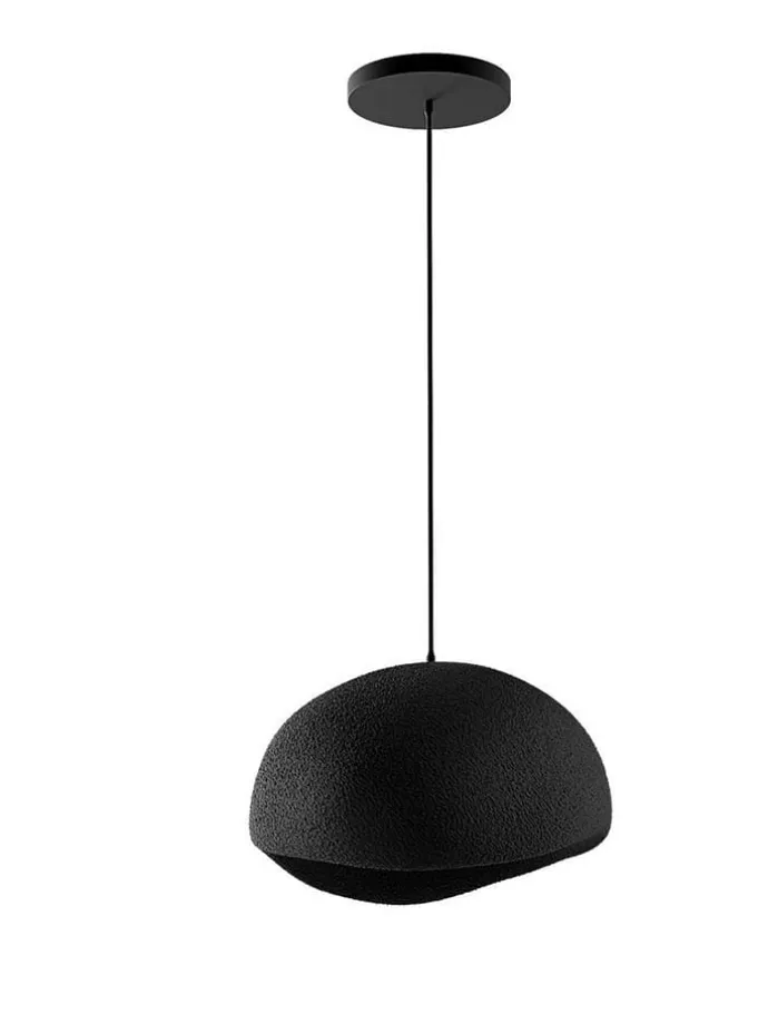 Lampa wisząca w kolorze czarnym - Ø 34 cm