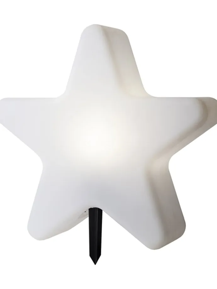 Lampa zewnętrzna "Gardenlight" w kolorze białym - (W)48 cm