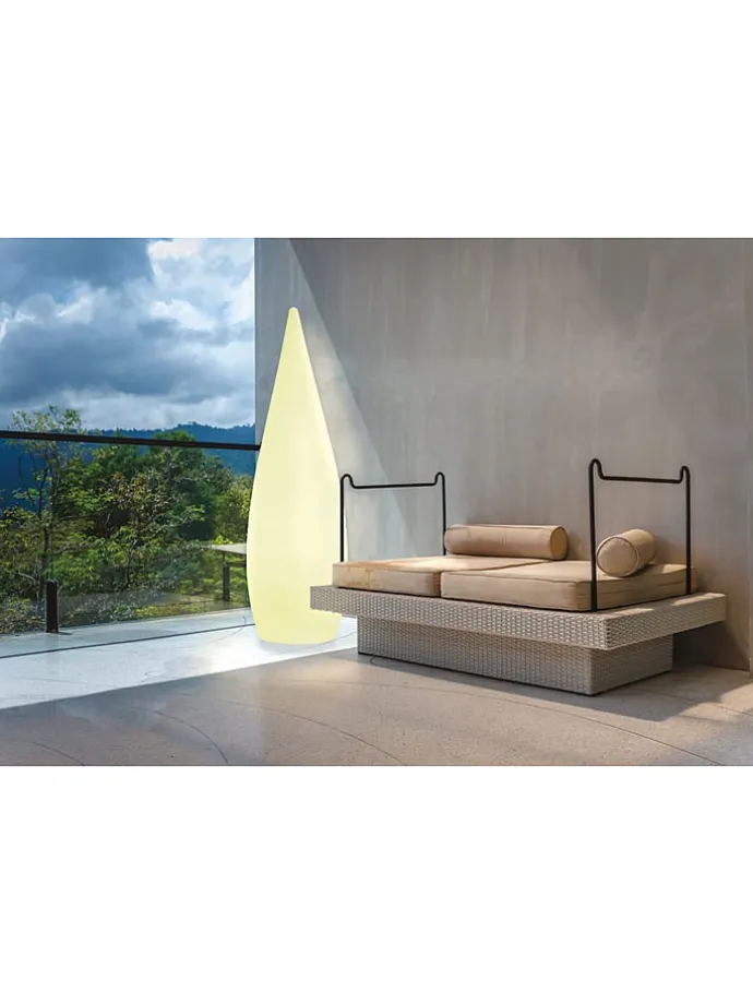 Lampa zewnętrzna LED "Classy" z funkcją zmiany koloru - wys. 120 cm