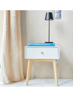 Lampa zewnętrzna LED "Kelly" w kolorze czarnym - wys. 38 x Ø 10 cm