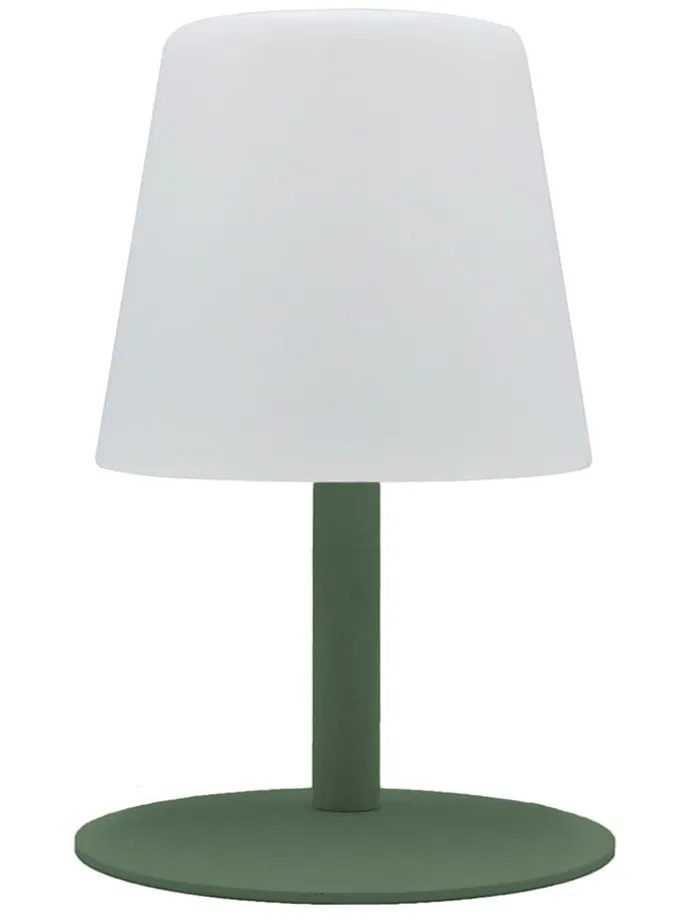Lampa zewnętrzna LED "Standy" w kolorze oliwkowym - wys. 26 cm