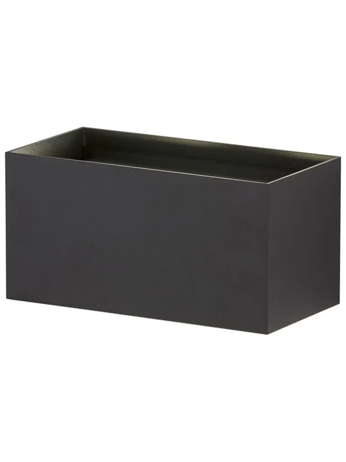 Lampa zewnętrzna LED "Wallo" w kolorze czarnym - 20 x 10 x 10 cm