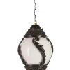 Lampa zewnętrzna w kolorze biało-czarnym - 85 x Ø 30 cm