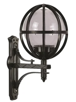 Lampa zewnętrzna w kolorze czarnym - 40 x 62 x 30 cm