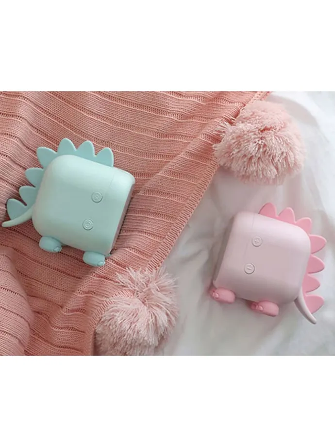 Lampka nocna "Mon Petit Dino" w kolorze jasnoróżowym - 3+