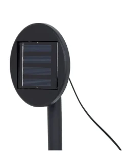 Lampy ogrodowe LED (3 szt.) w kolorze czerwonym na trzonku