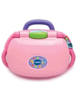 Laptop w kolorze różowym do zabawy - 12 m+