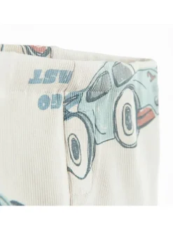 Legginsy w kolorze beżowym