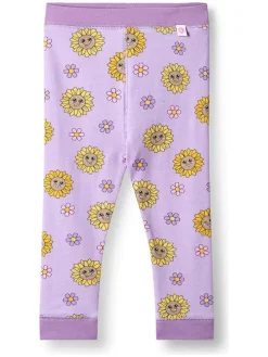 Legginsy w kolorze fioletowym