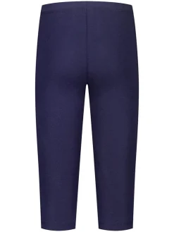 Legginsy w kolorze granatowym