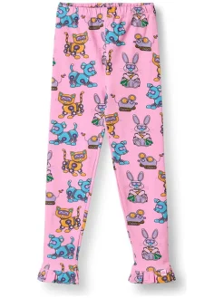 Legginsy w kolorze jasnoróżowym
