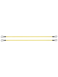 Linki napinające (2 szt.) w kolorze żółtym - dł. 100 cm