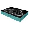 Lustro LED w kolorze białym - 40 x 24 cm