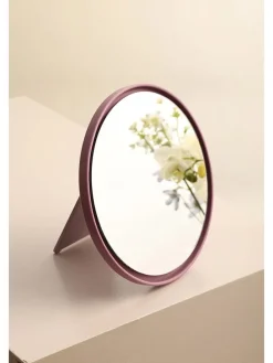 Lustro w kolorze fioletowym - Ø 25 cm