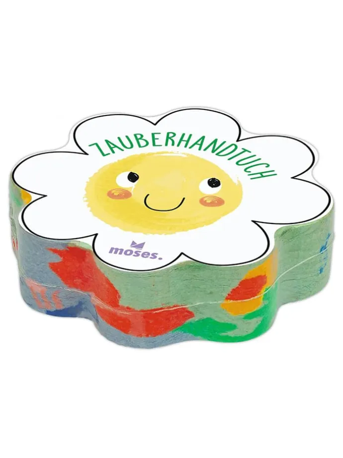 Magiczny ręcznik "Spring" w kolorze zielonym do rąk - 3+