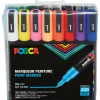 Markery (16 szt.) "Uni Posca PC"