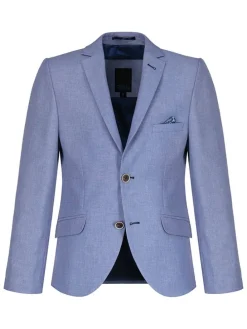 Marynarka - Slim fit - w kolorze niebieskim