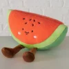 Maskotka "Melony" w kolorze czerwono-zielonym - 0+