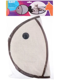 Mata w kolorze biało-czarnym do drapania - szer. 68 cm