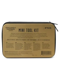 Mini-etui w kolorze zielonym z narzędziami