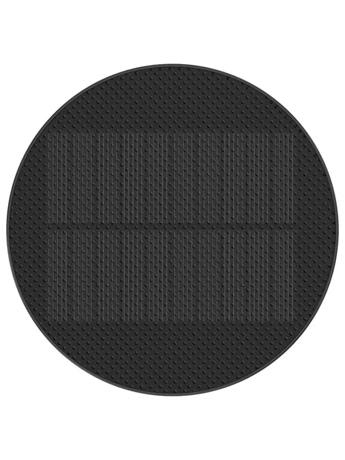 Moduł solarny LED "Sunny Round" w kolorze czarnym - wys. 3,5 x Ø 13,3 cm