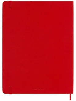 Notatnik w kolorze czerwonym - 19 x 25 cm