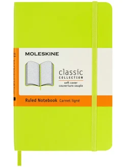 Notatnik w kolorze limonkowym - 9 x 14 cm