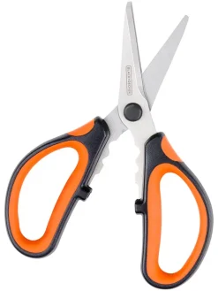 Nożyce ogrodowe w kolorze pomarańczowo-czarnym - wys. 15 cm