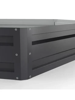 Ogrody warzywne (2 szt.) w kolorze antracytowym - Ø 138,5 cm
